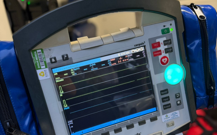 Ambulance ECG Machine.